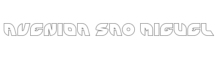 PICAAE-Hollow  Free Fonts Download