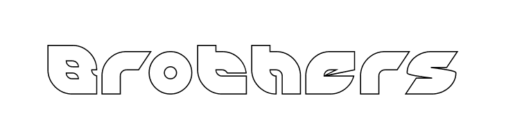 PICAAE-Hollow  Free Fonts Download