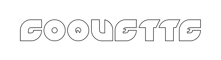 PICAAE-Hollow  Free Fonts Download