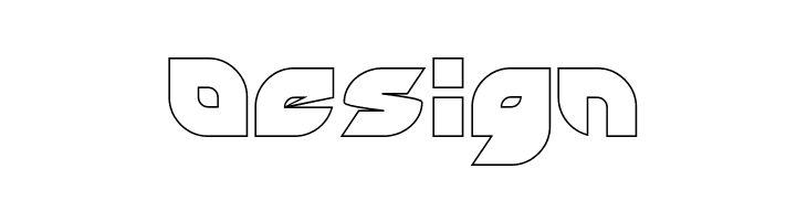 PICAAE-Hollow  Free Fonts Download