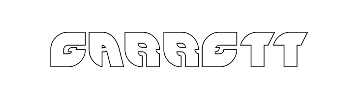 PICAAE-Hollow  Free Fonts Download