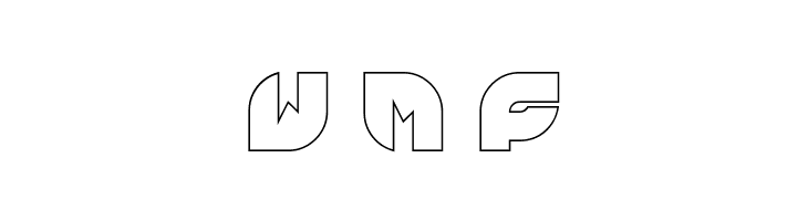 PICAAE-Hollow  Free Fonts Download