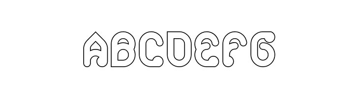 monica-Hollow  Free Fonts Download