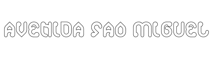 monica-Hollow  Free Fonts Download