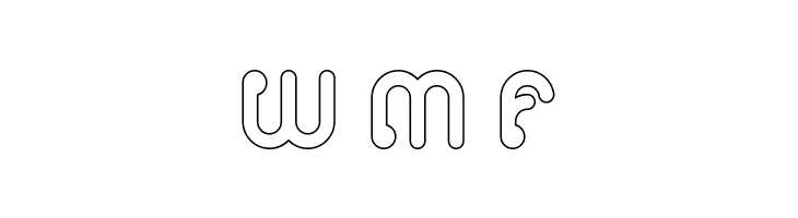 monica-Hollow  Free Fonts Download