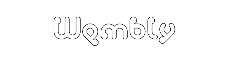 monica-Hollow  Free Fonts Download