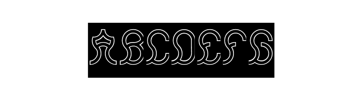 Nine-Hollow-Inverse  Free Fonts Download
