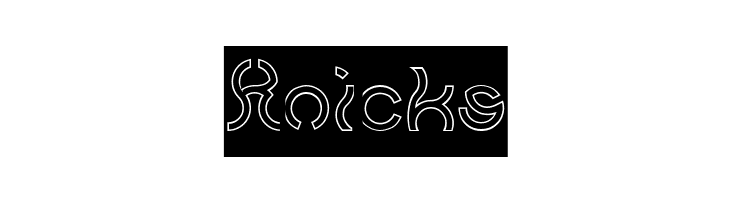 Nine-Hollow-Inverse  Free Fonts Download