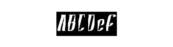 Antelope Run-Inverse  Free Fonts Download