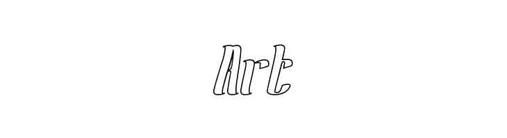 Antelope Run-Hollow  Free Fonts Download