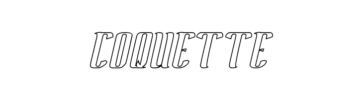 Antelope Run-Hollow  Free Fonts Download