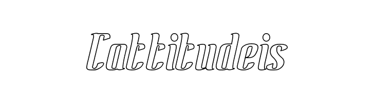 Antelope Run-Hollow  Free Fonts Download