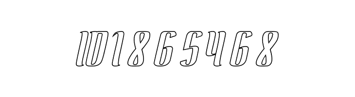 Antelope Run-Hollow  Free Fonts Download