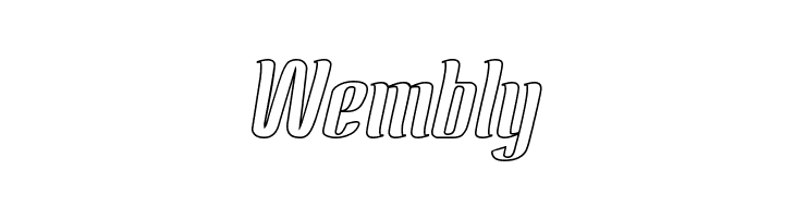 Antelope Run-Hollow  Free Fonts Download