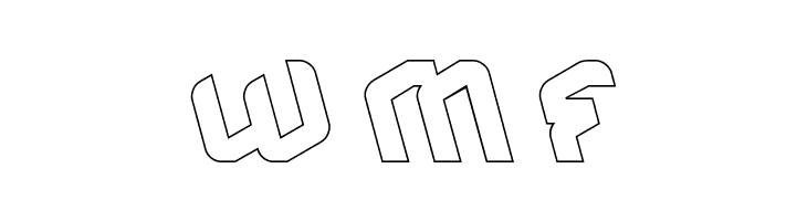 MASTER-Hollow  Free Fonts Download