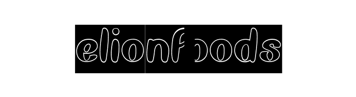 Back To Nature-Hollow-Inverse  Free Fonts Download