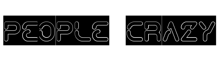 Stay Kind and REPEAT-Hollow-Inv  Free Fonts Download