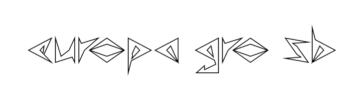 Shinobi Ninja-Hollow  Free Fonts Download