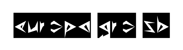 Shinobi Ninja-Inverse  Free Fonts Download