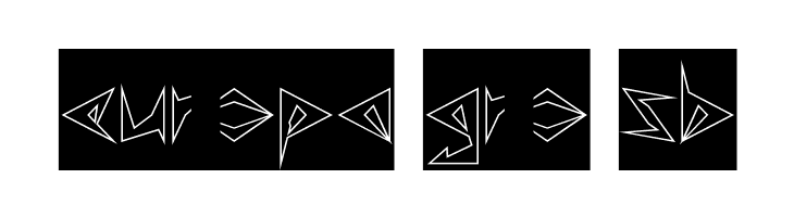 Shinobi Ninja-Hollow-Inverse  Free Fonts Download