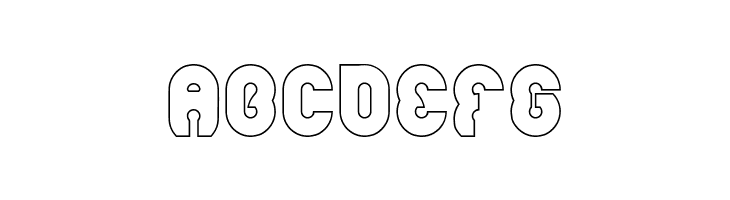 mohr-Hollow  Free Fonts Download