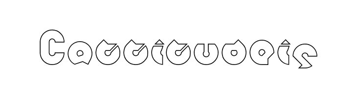 mohr-Hollow  Free Fonts Download