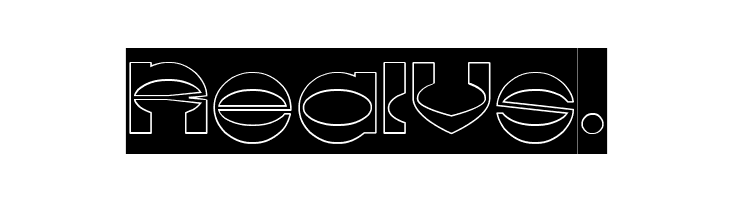 The Machine Gun-Hollow-Inverse  Free Fonts Download