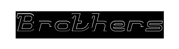 Brigade Army-Hollow-Inverse  Free Fonts Download