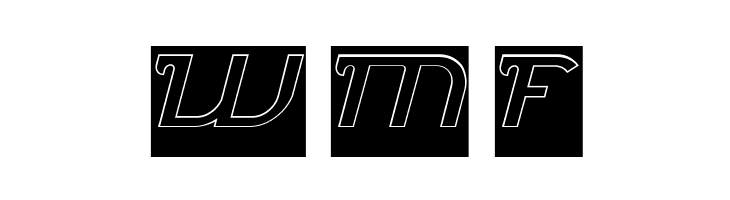 Brigade Army-Hollow-Inverse  Free Fonts Download