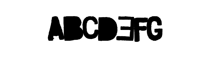 Saco de P&atilde;o  Free Fonts Download