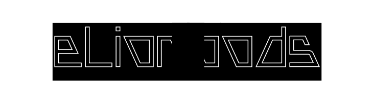 ROBOTIC-Hollow-Inverse  Free Fonts Download
