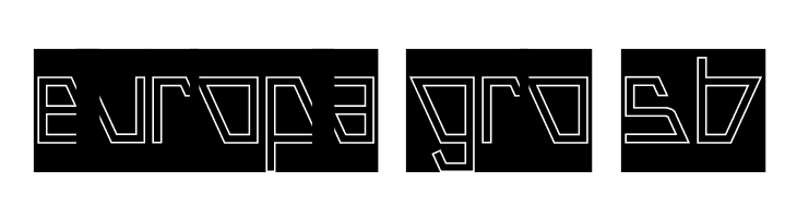 ROBOTIC-Hollow-Inverse  Free Fonts Download