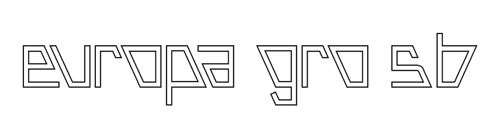 ROBOTIC-Hollow  Free Fonts Download