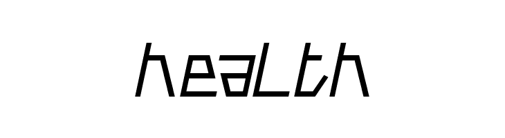 ROBOTIC Italic  Free Fonts Download