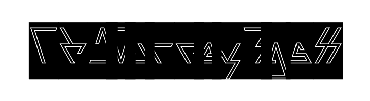LAGGTASTIC-Hollow  Free Fonts Download