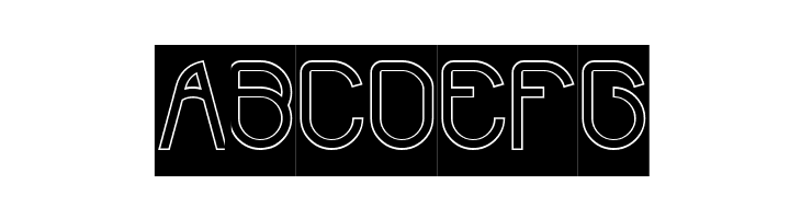Nicole-Hollow-Inverse  Free Fonts Download