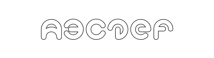 Smiley Turtle-Hollow  Free Fonts Download