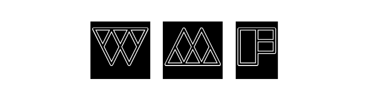 WAREHOUSE PROJECT-Hollow-Invers  Free Fonts Download