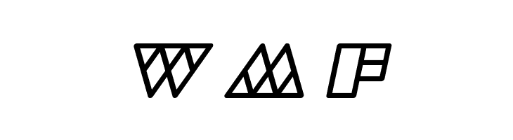 WAREHOUSE PROJECT Bold Italic  Free Fonts Download