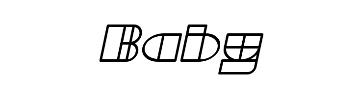 WAREHOUSE PROJECT Italic  Free Fonts Download