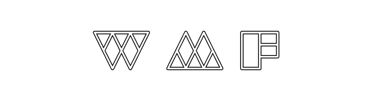 WAREHOUSE PROJECT-Hollow  Free Fonts Download