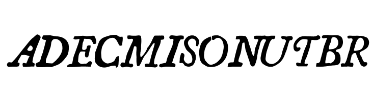 Essays 1743 Italic  Free Fonts Download