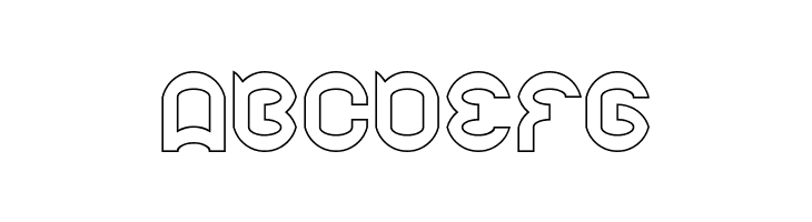 pandaman-Hollow  Free Fonts Download