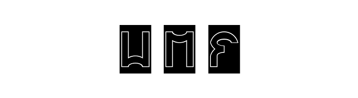 pandaman-Hollow-Inverse  Free Fonts Download
