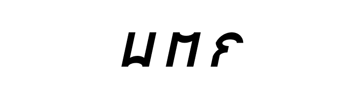 pandaman Italic  Free Fonts Download