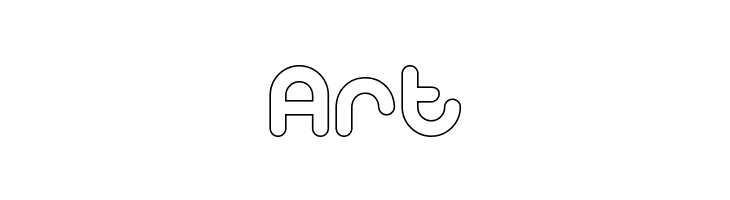 Znow White-Hollow  Free Fonts Download