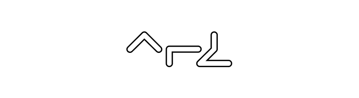 DIRECTION-Hollow  Free Fonts Download