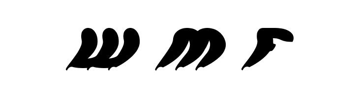 let it be Bold  Free Fonts Download