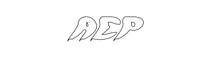 let it be-Hollow  Free Fonts Download