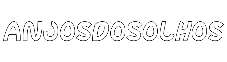 abc-Hollow  Free Fonts Download